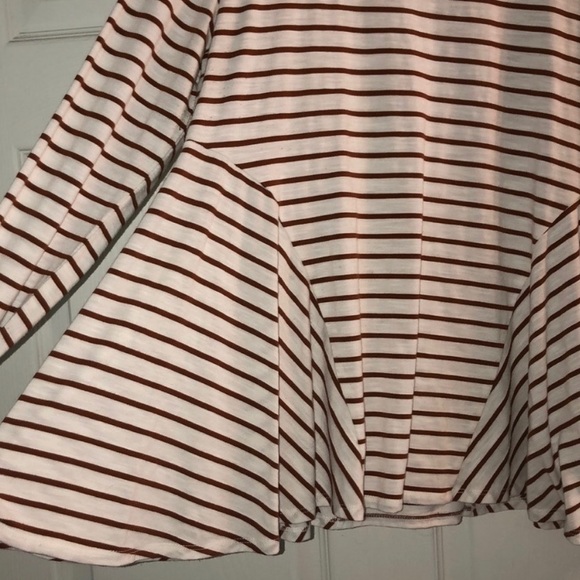 PEPLUM STRIPED TOP - Picture 4 of 6